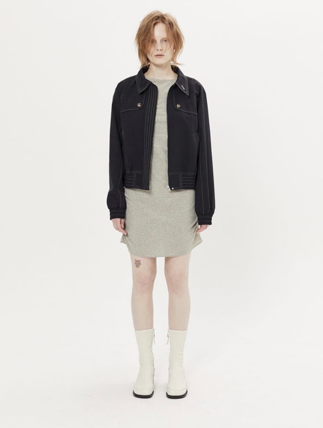 마뗑킴 matinkim 봄버자켓 블랙 팔아요 상품이미지2