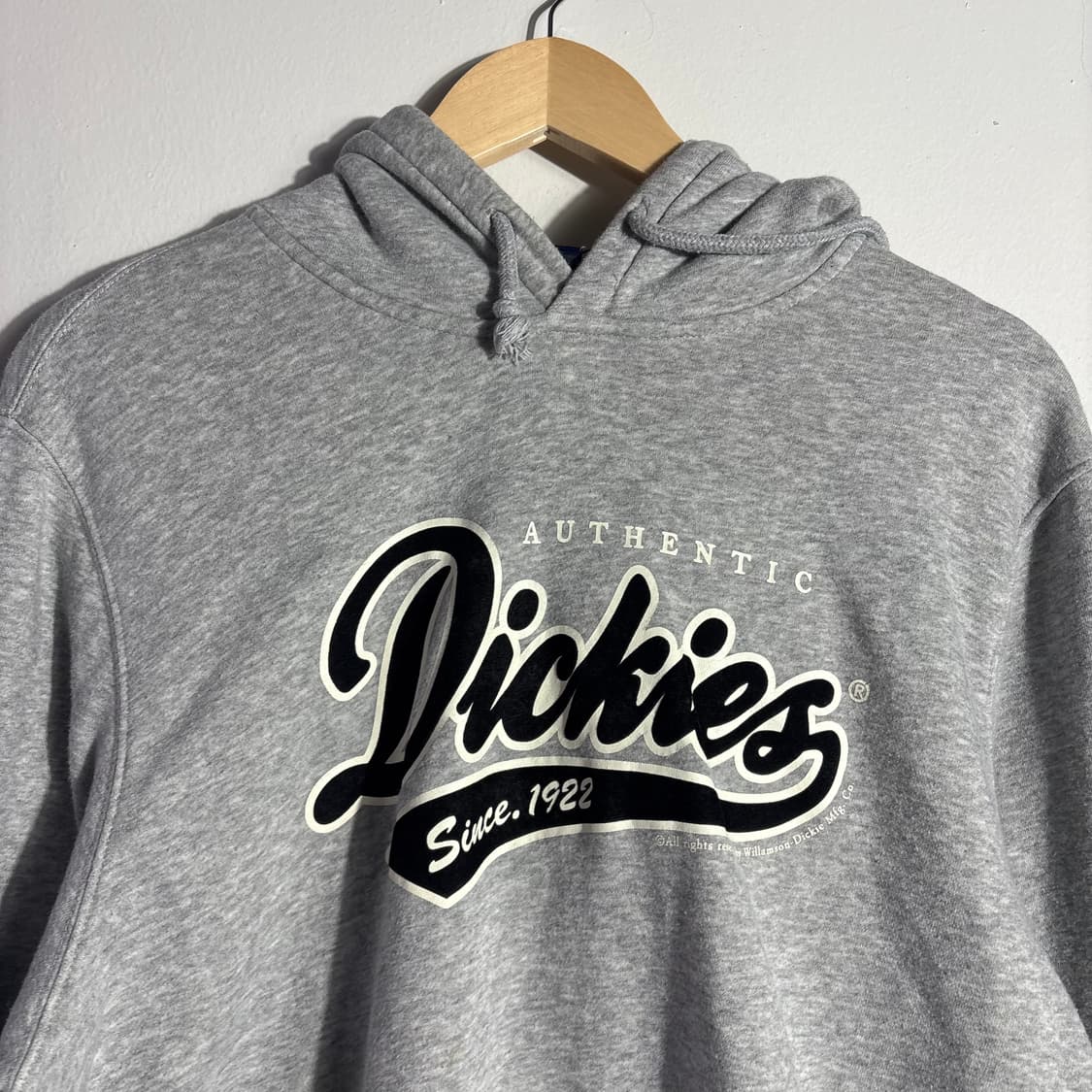 디키즈 그레이 로고 후드티 (무료배송) 상품이미지2