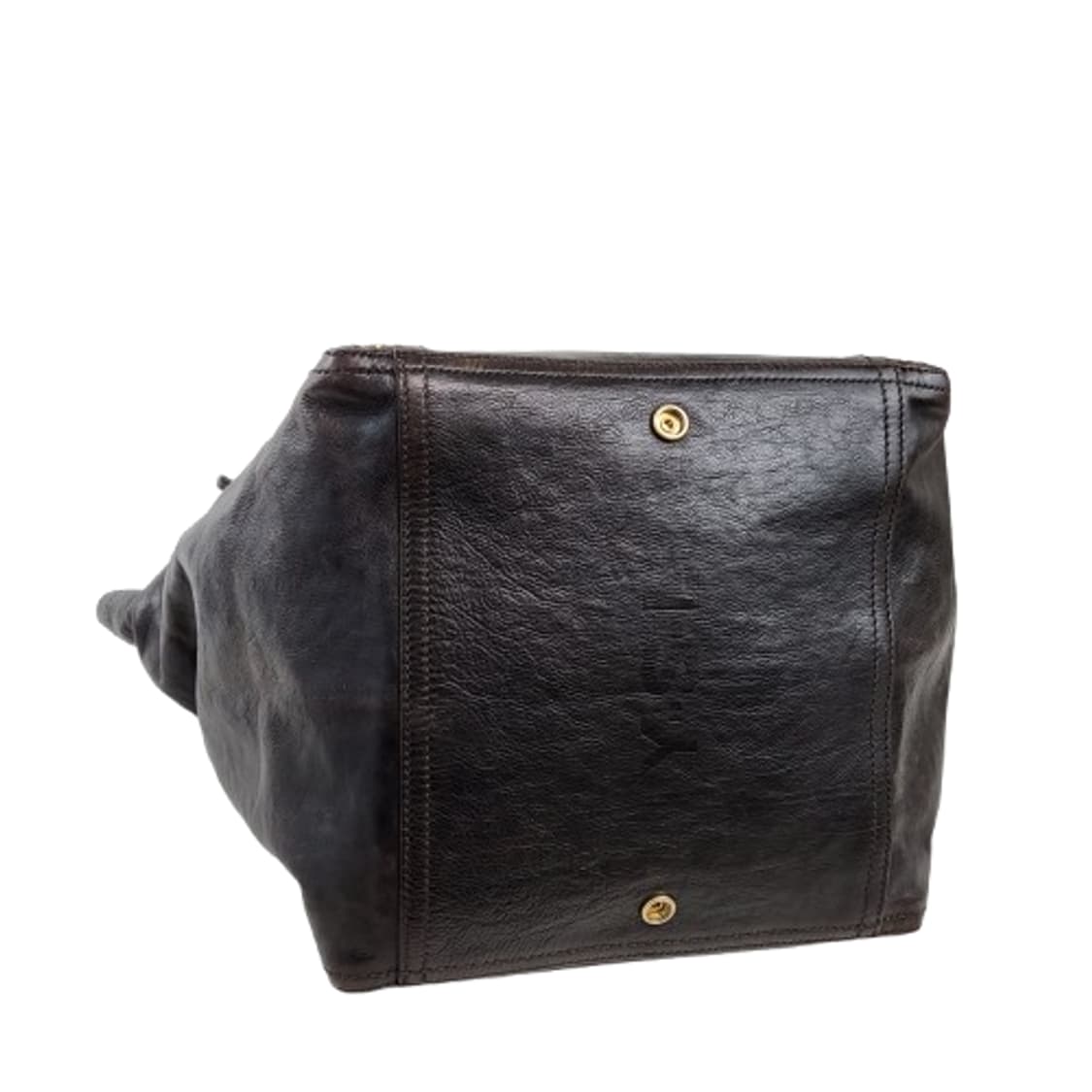 정품 생로랑(입생로랑) 다크브라운가죽 다운타운 백 상품이미지6