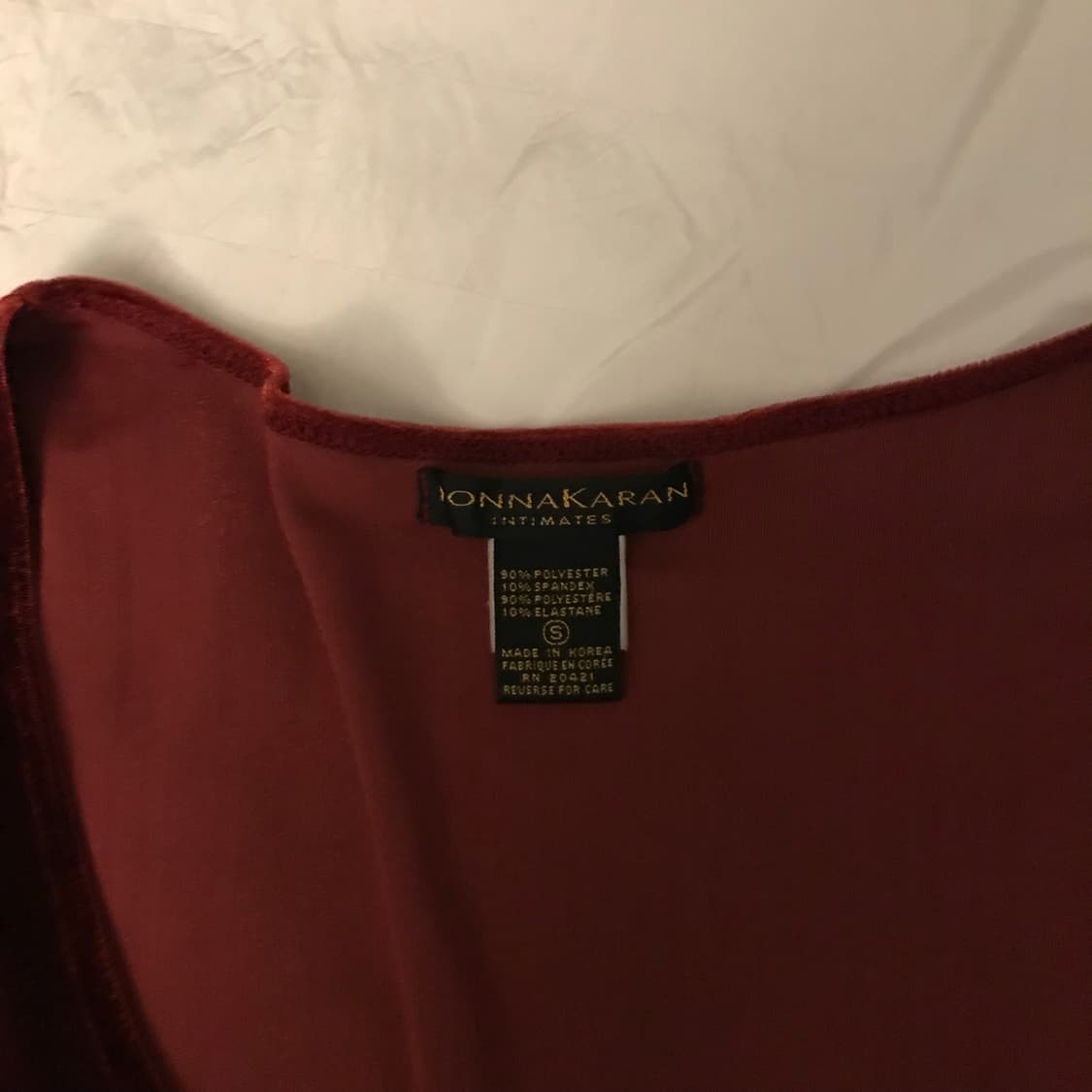 DKNY 도나카란 오네갸루 벨벳 반팔티 상품이미지3