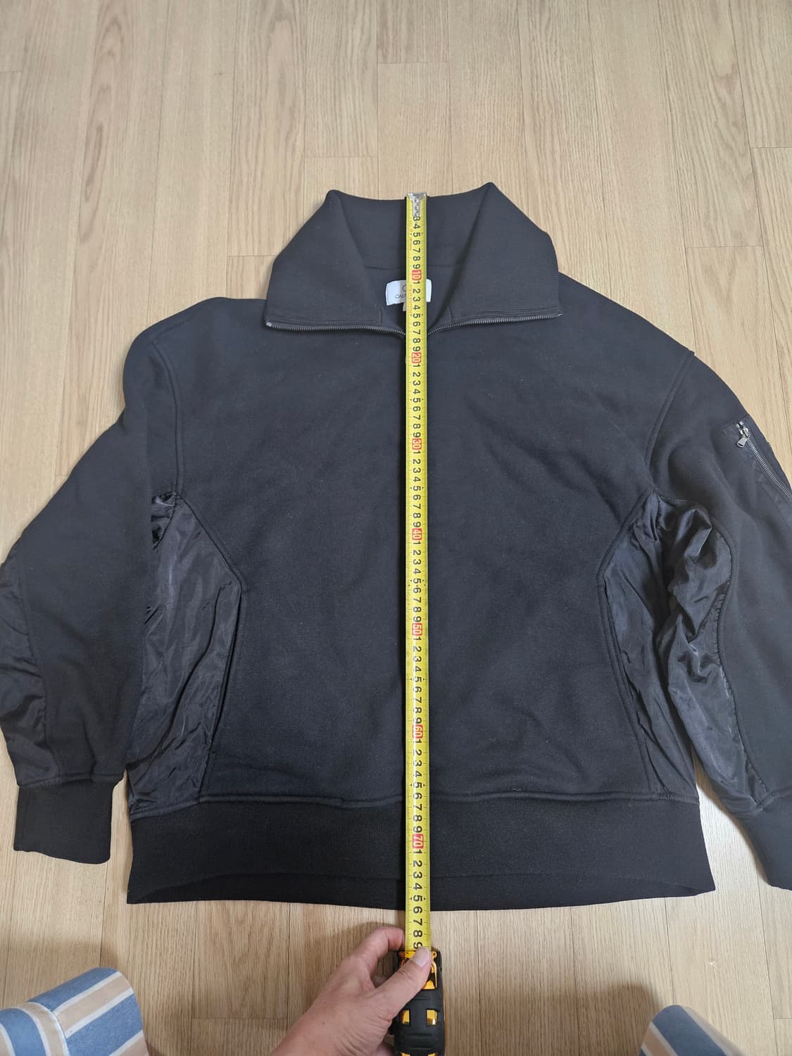 캘빈클라인 반집업 맨투맨 상품이미지1