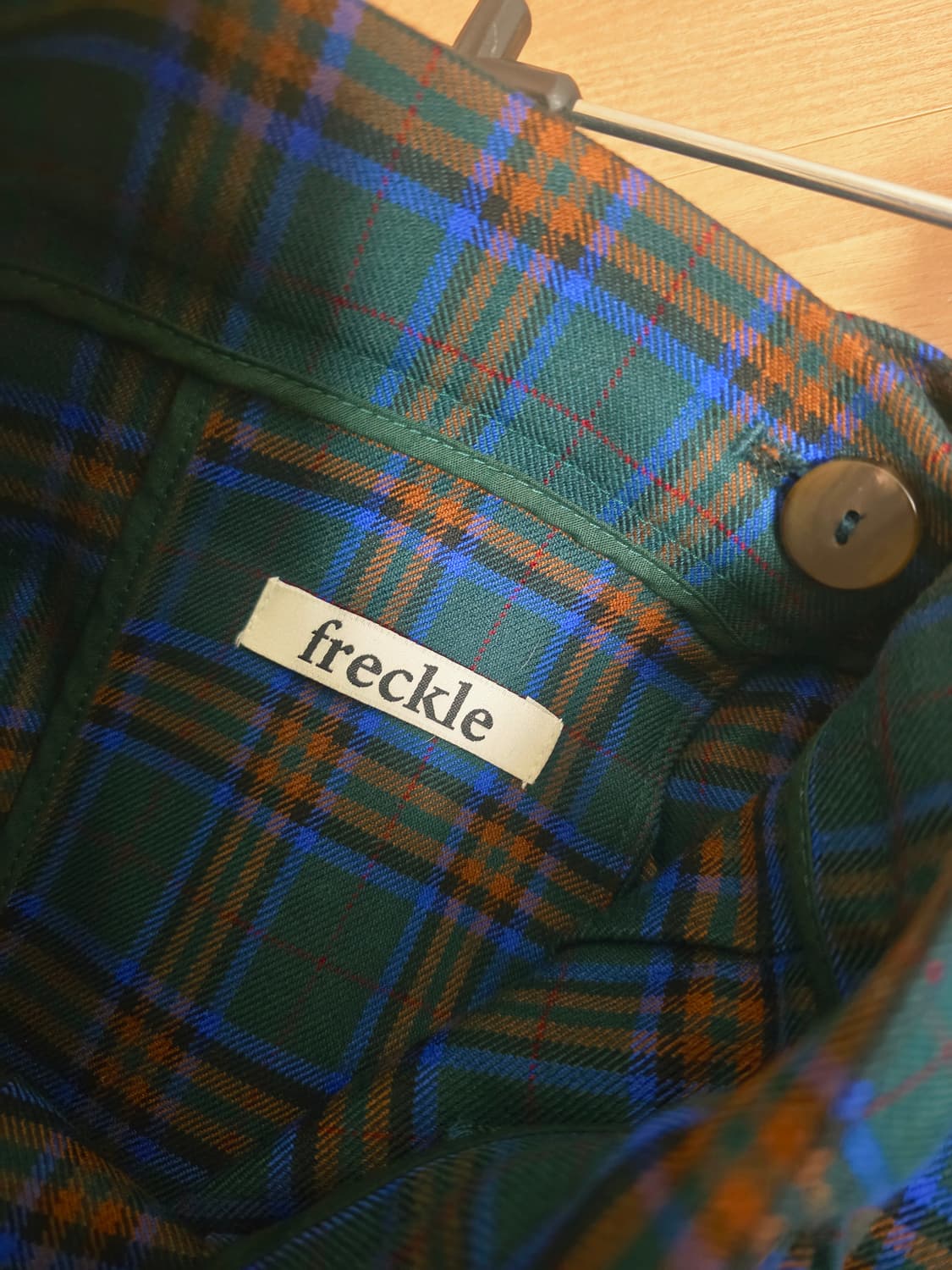 freckle 체크스커트 상품이미지4