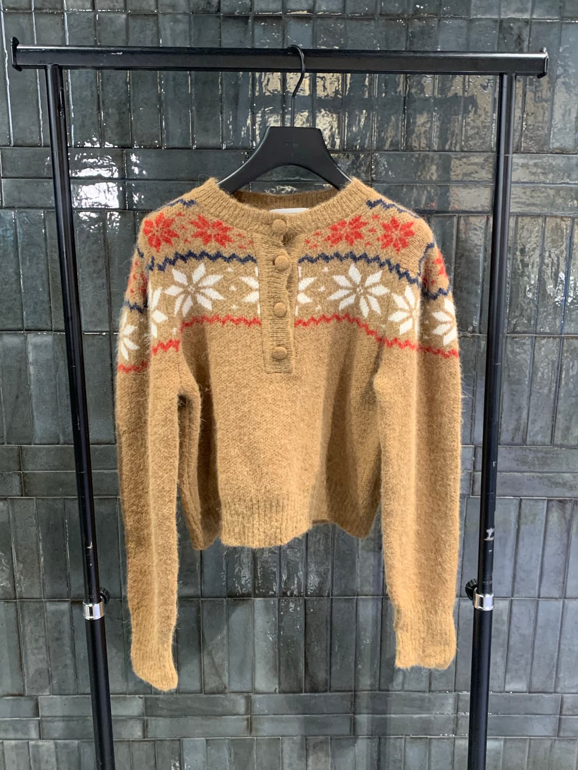 알파카 노르딕 니트 상품이미지2