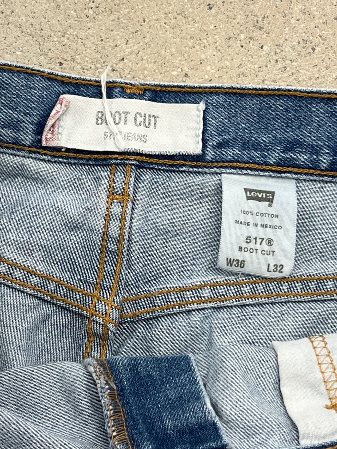 리바이스 00s 517 데님 팬츠 / 34 x 32 상품이미지7
