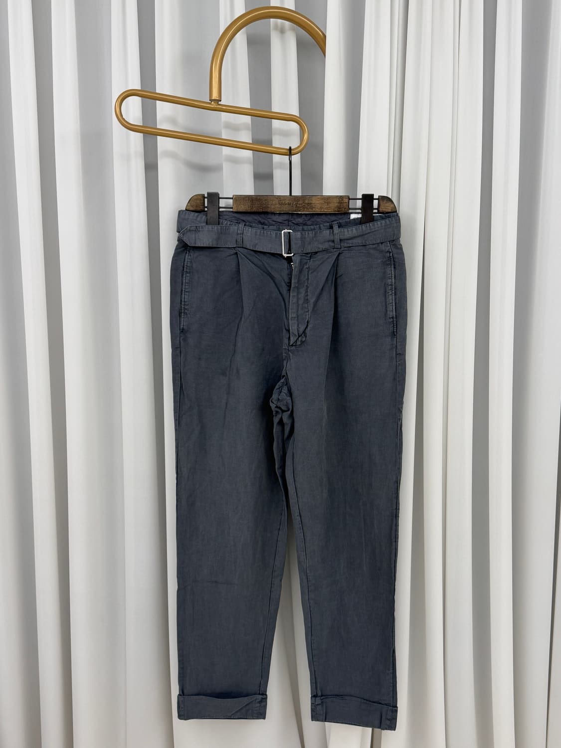 오피시네 제네랄 플리츠 팬츠 48사이즈 상품이미지4