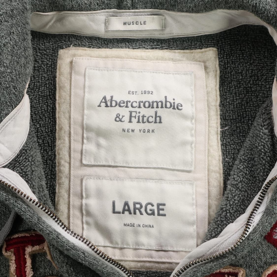 아베크롬비 앤 피치 Y2K 빈티지 스타일 후드 집업 상품이미지4