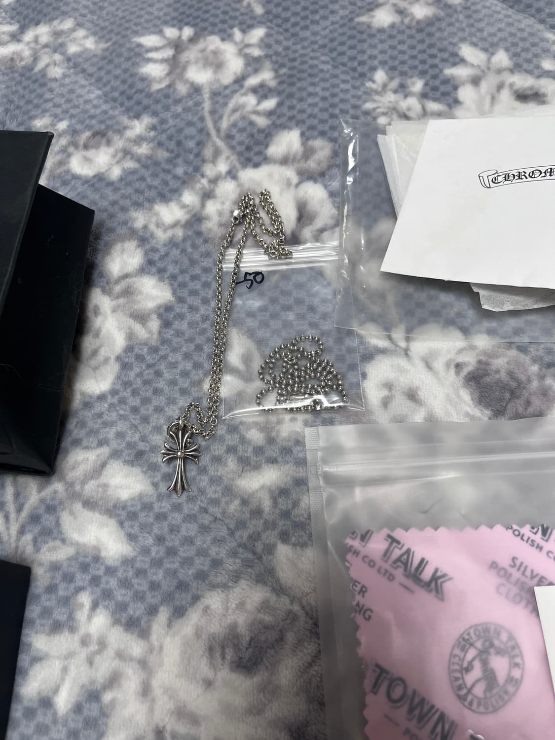 크롬하츠 타이니 크로스 풀박스(롤체인,볼체인 포함) 상품이미지4