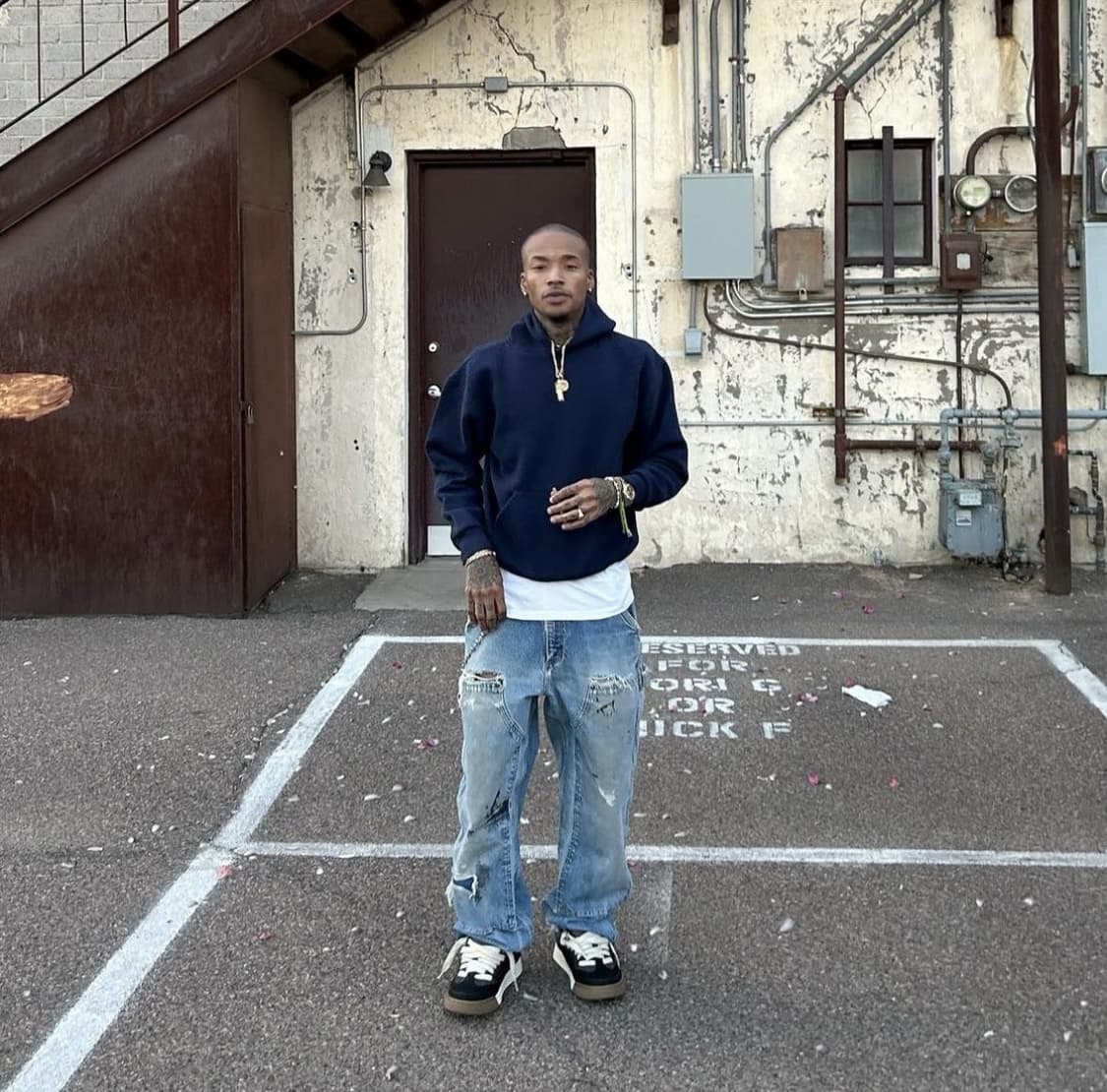 OG 칼하트 데님 더블니 칼하트 B73 썩블니 상품이미지5