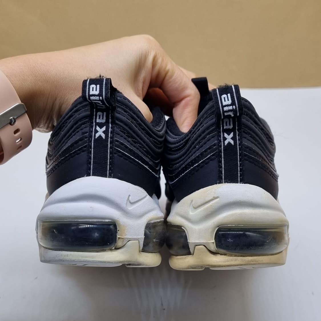 나이키 에어맥스 97 블랙 여성운동화230. 상품이미지4