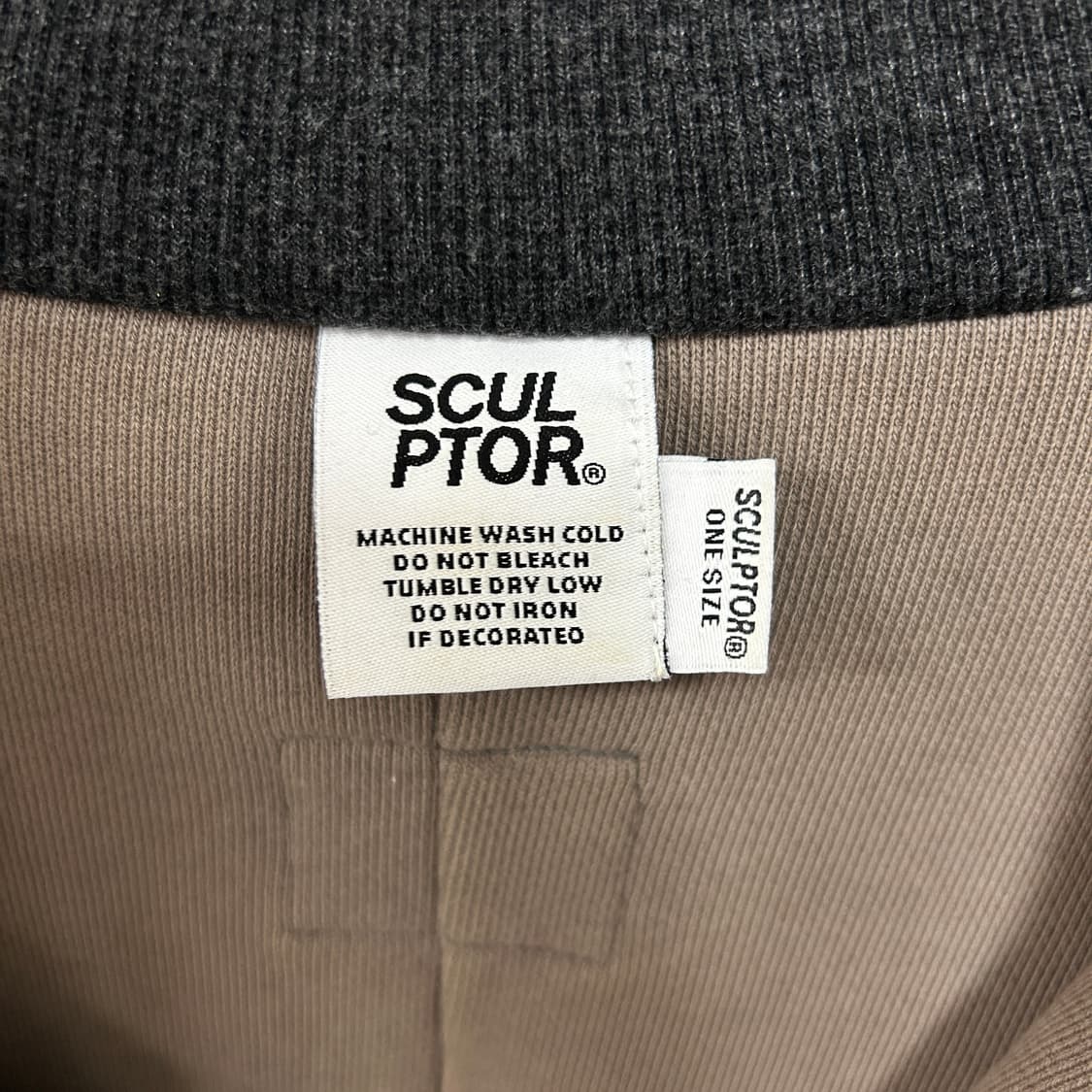 스컬프터 리버스 크롭 하이넥 집업 상품이미지6