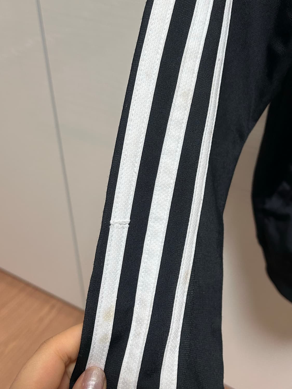 아디다스 블랙 집업 자켓 150 상품이미지4