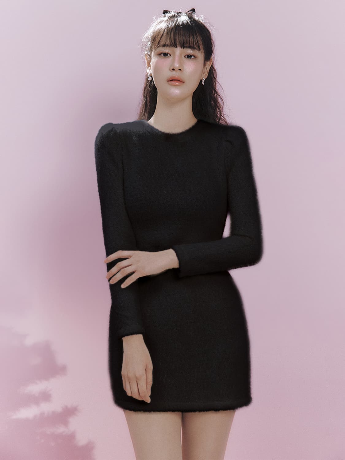 이바나헬싱키 Fleece jersey dress 상품이미지5