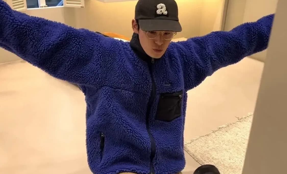 L] 파타고니아 빈티지 딥파일 잉크블루 후리스 상품이미지1