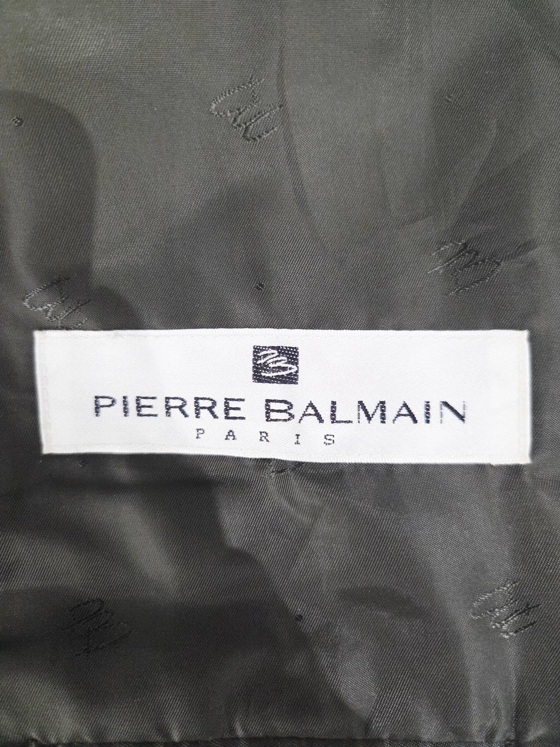 피에르 발망(PIERRE BALMAIN) 실크 혼방 울 블레이저 자켓 상품이미지7