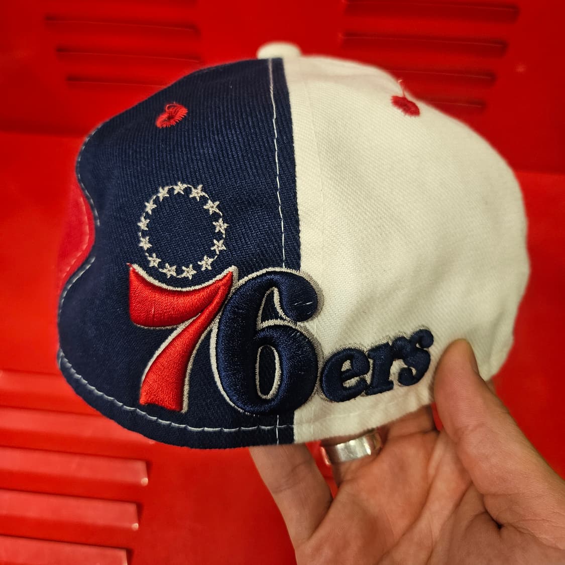 뉴에라 NBA 필라델피아 97ers 팀 스냅백 7-1/4size 상품이미지2