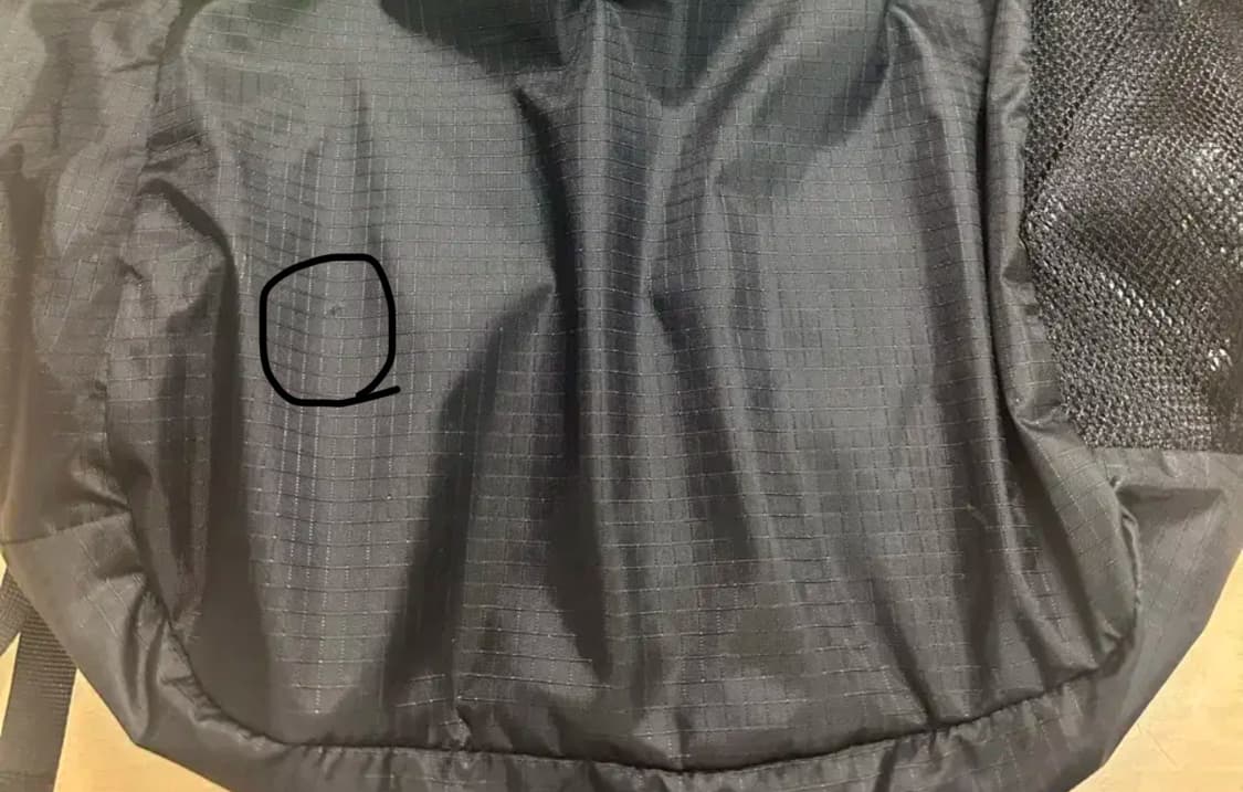 몽벨 포케터블 라이트 팩 18 블랙 상품이미지2