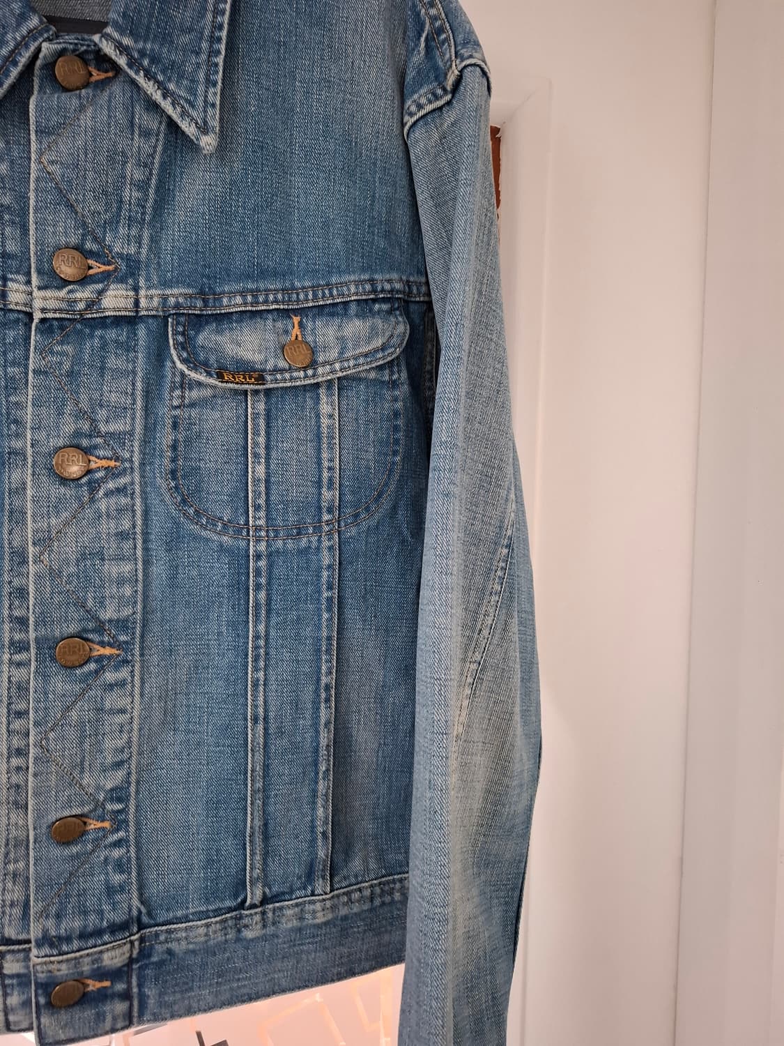 L RRL 더블알엘 lot271 리랜드 데님 자켓 청자켓 상품이미지4