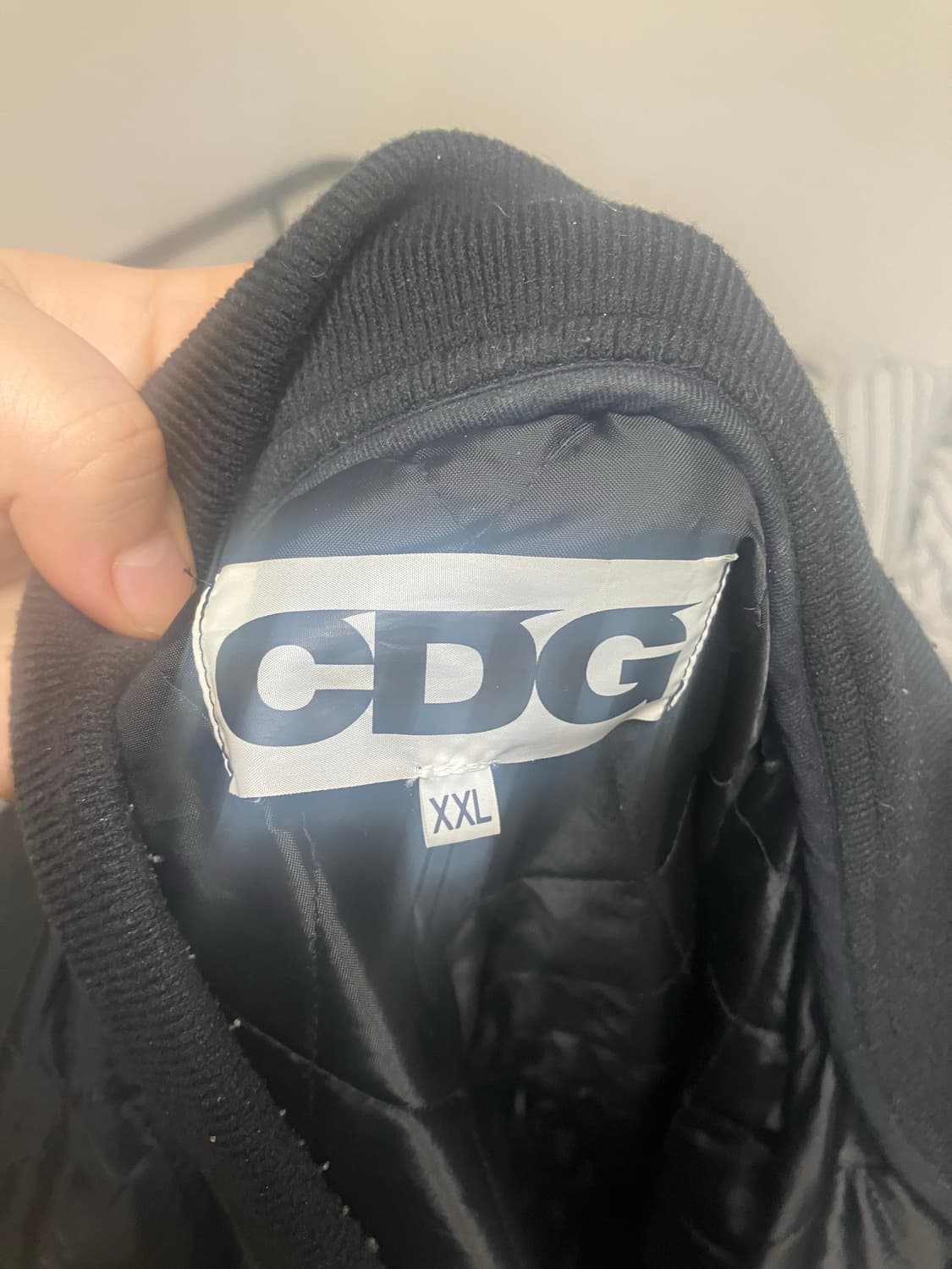 꼼데 스태프 퀄팅 2xl 상품이미지3