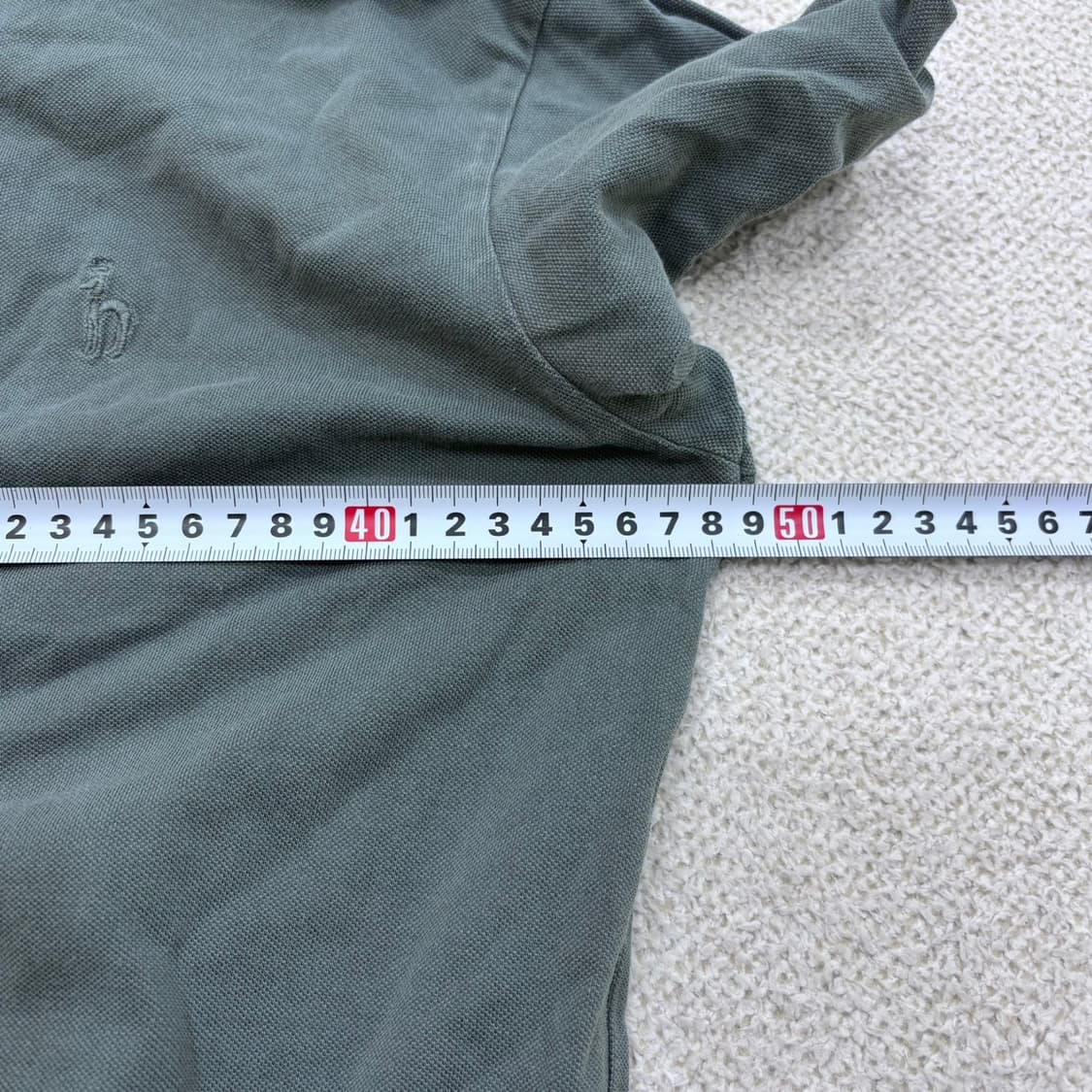 100 헤지스 남성 반팔 카라 티셔츠 0423E 상품이미지6