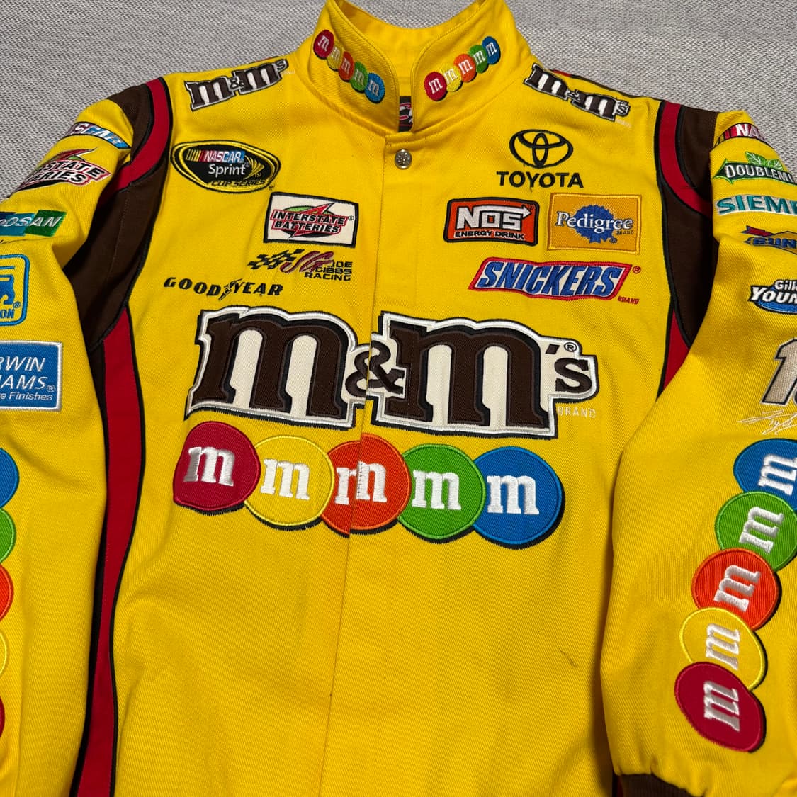 NASCAR M&M's 나스카 앰엔앰 레이싱 자켓 상품이미지3