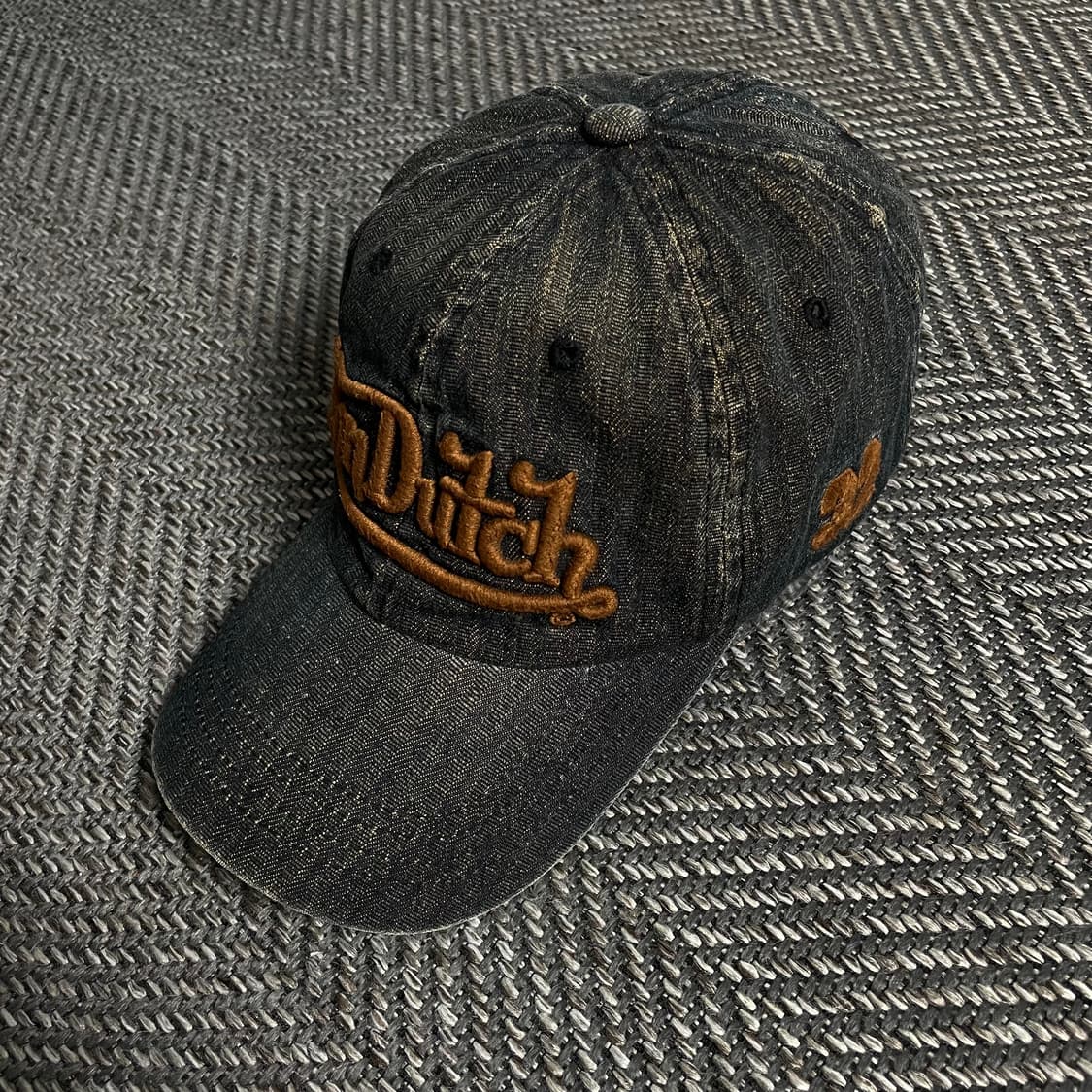 Von dutch y2k 자수 데님 볼캡  y 4561 상품이미지1