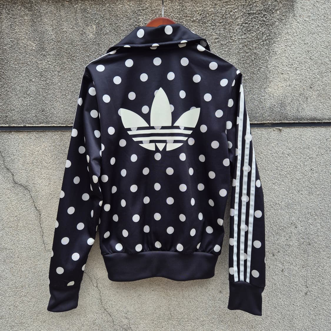 90) adidas 아디다스 도트 땡땡이 파이이버드 져지 상품이미지4