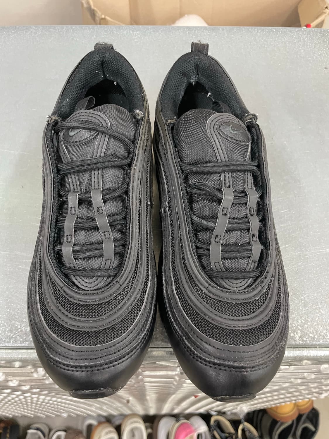 나이키 에어맥스 97 트리플 블랙 250 상품이미지5