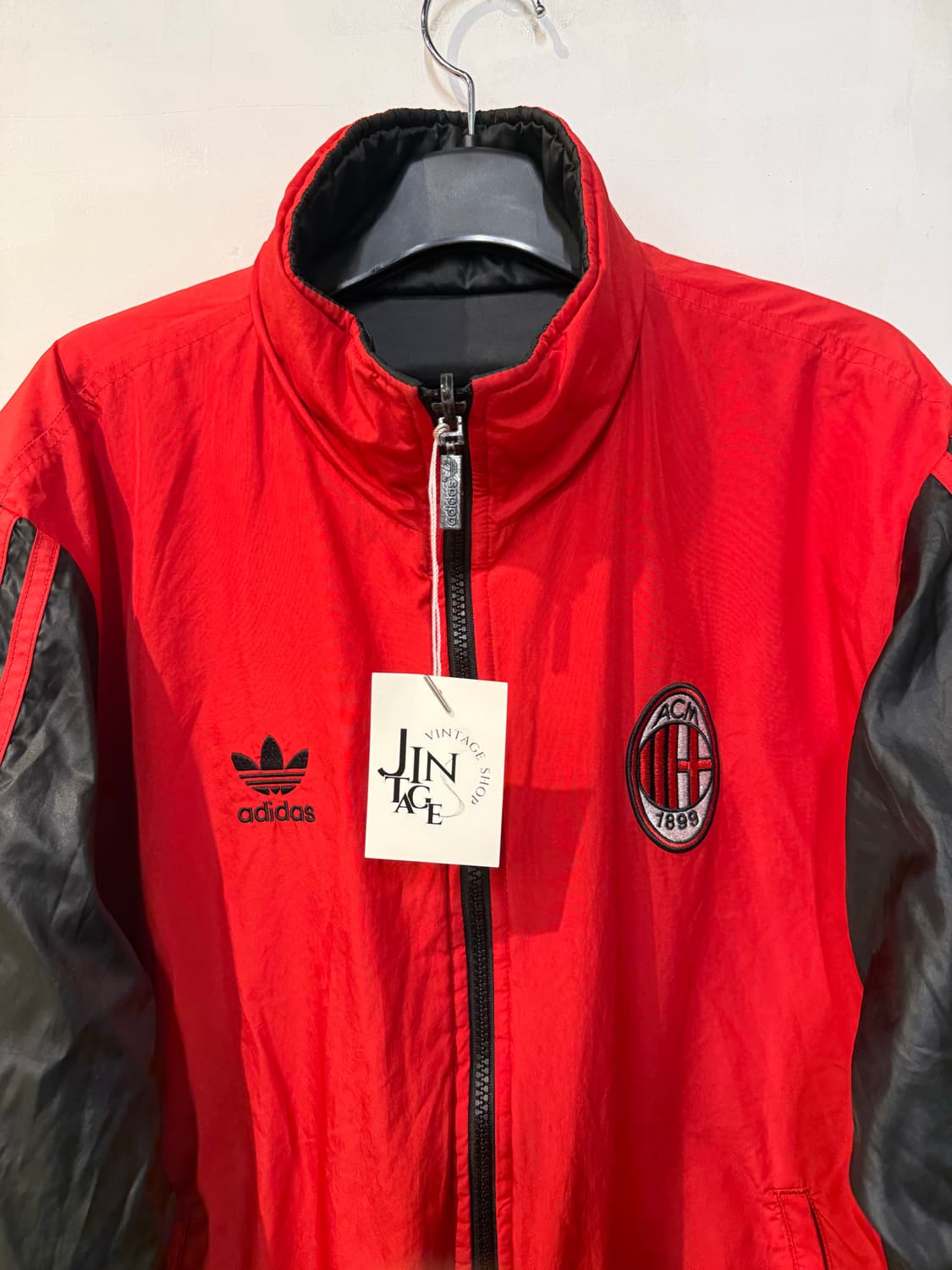 아디다스 레드 ac밀란 패딩자켓 상품이미지2