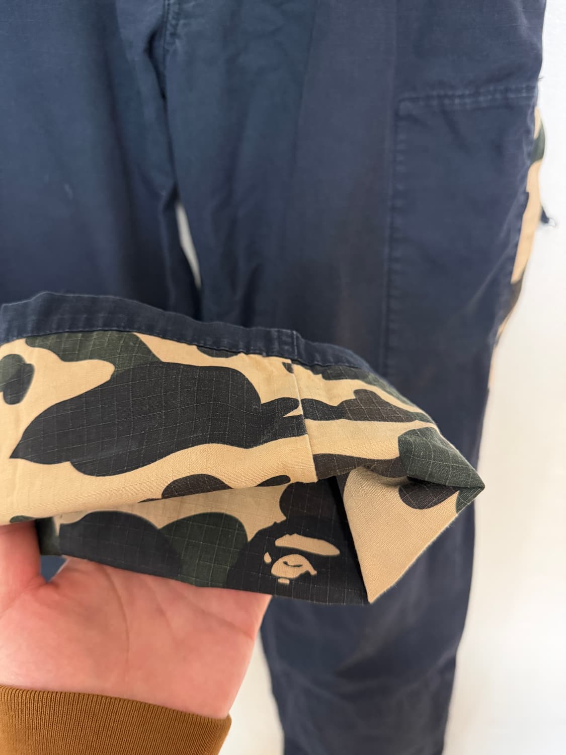 90년대 베이프 립스탑 팬츠 상품이미지6