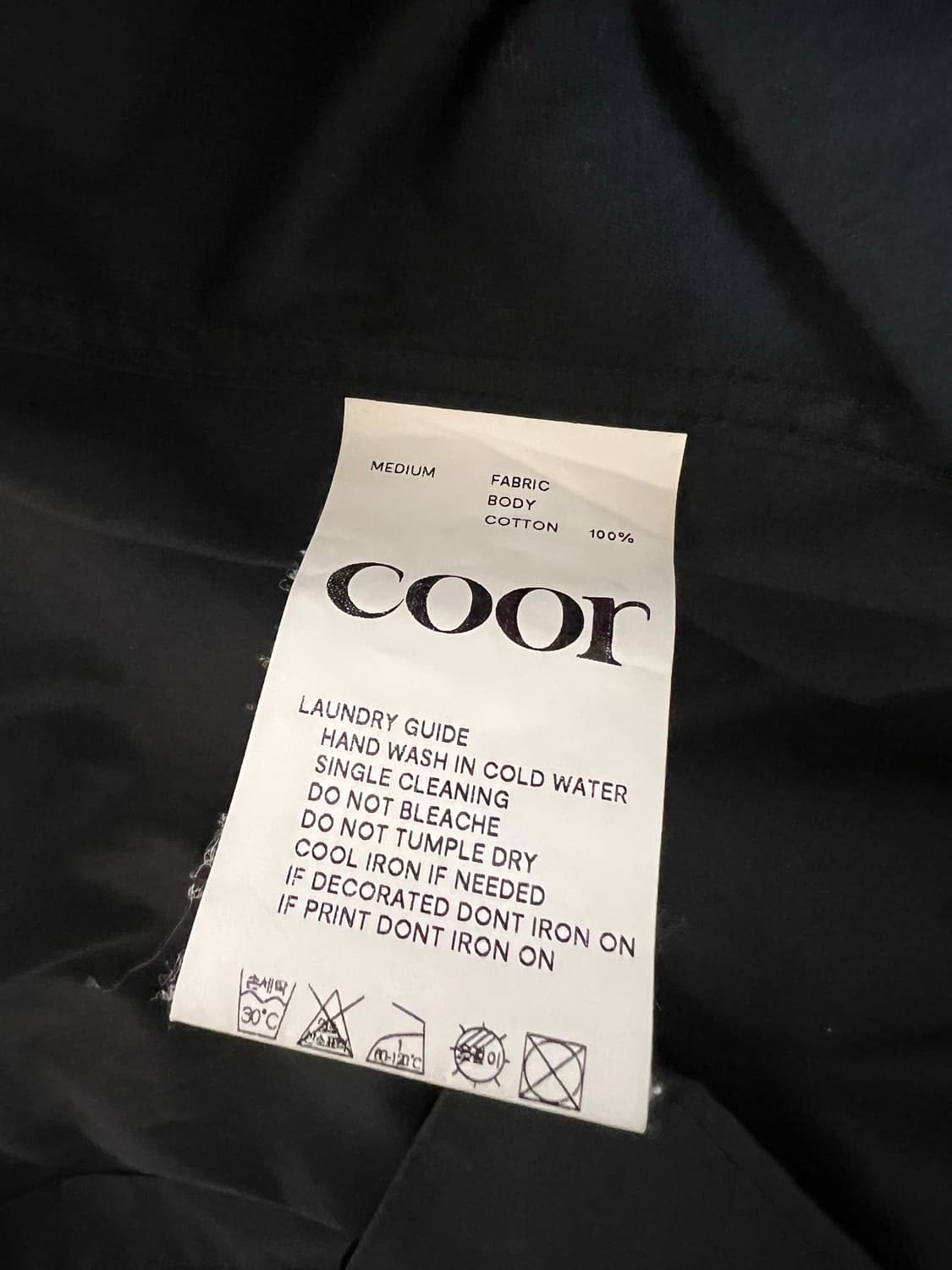 쿠어 코튼 셔츠  상품이미지3