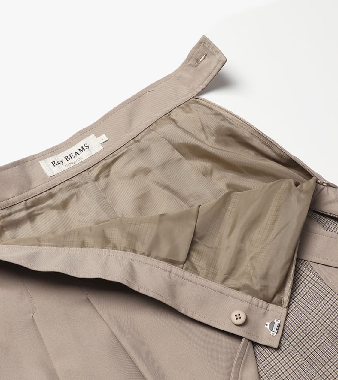 RAY BEAMS - CHECK SWITCHING SKIRT 상품이미지9