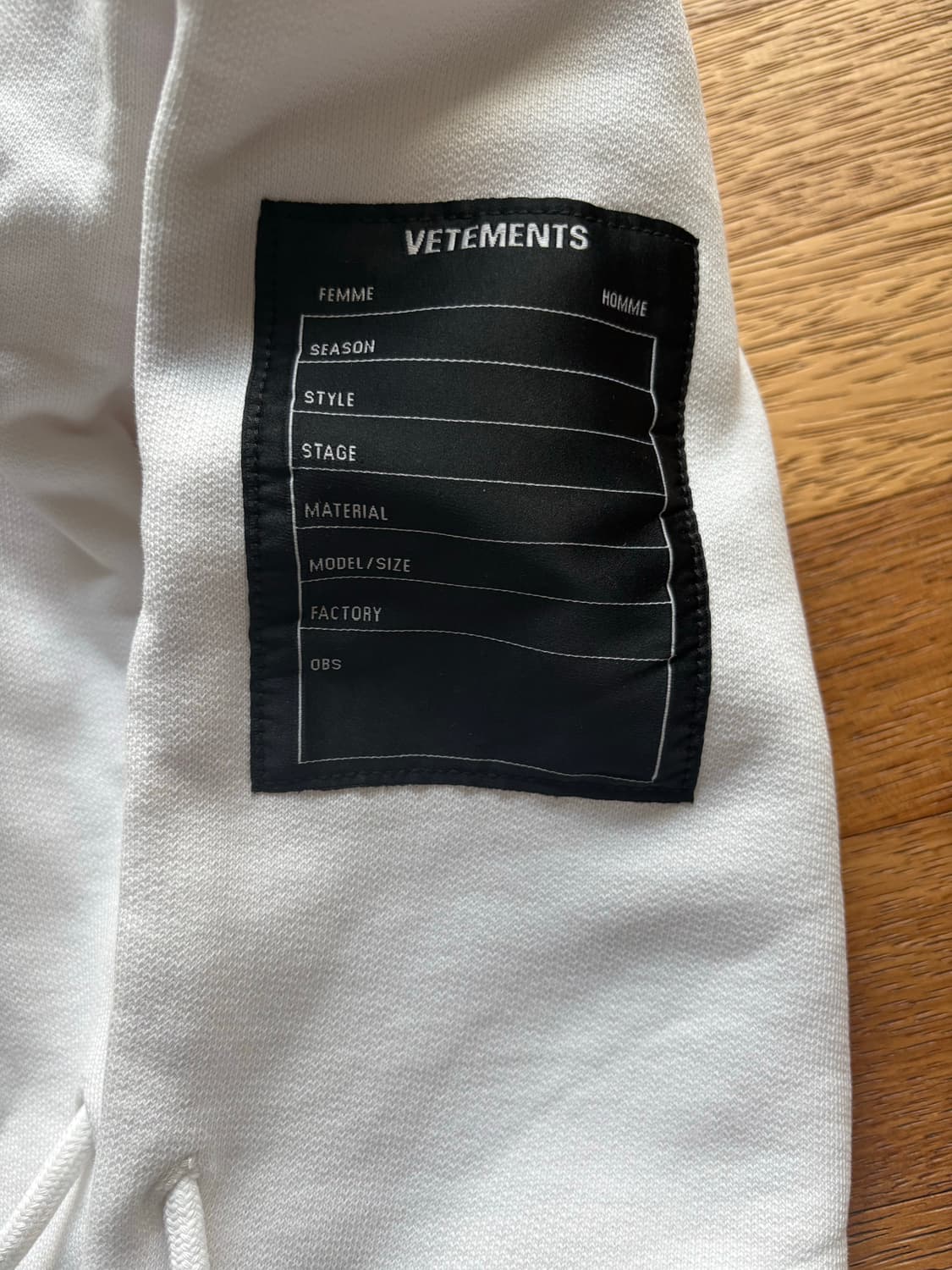 Vetements Unisex Garderobe Hiver 2021 Pr 상품이미지4