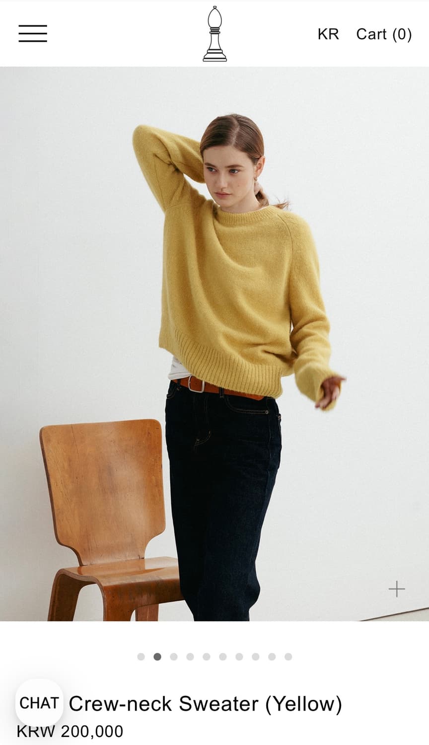 Hehr 라운드 넥 니트  상품이미지2