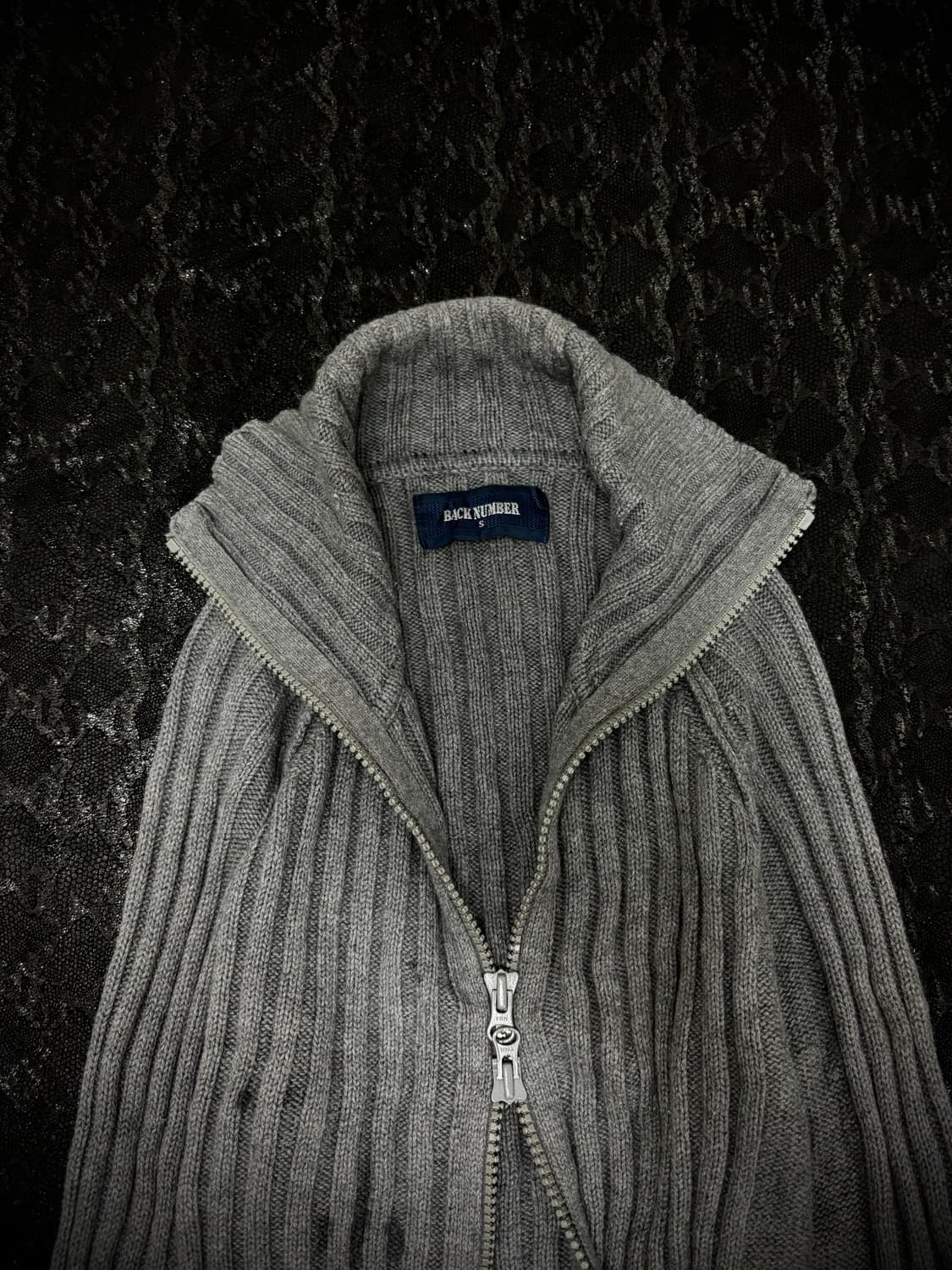“BACK NUMBER” Chic Mood Grey Knit 2-way  상품이미지4