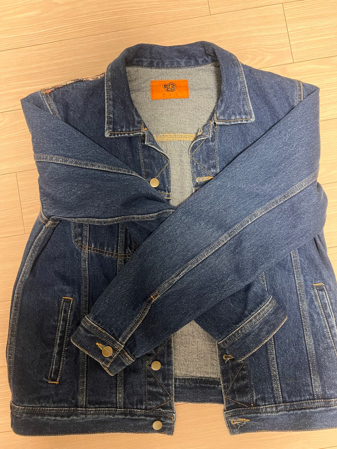 Ersco  데님자켓 블루 L사이즈 상품이미지2