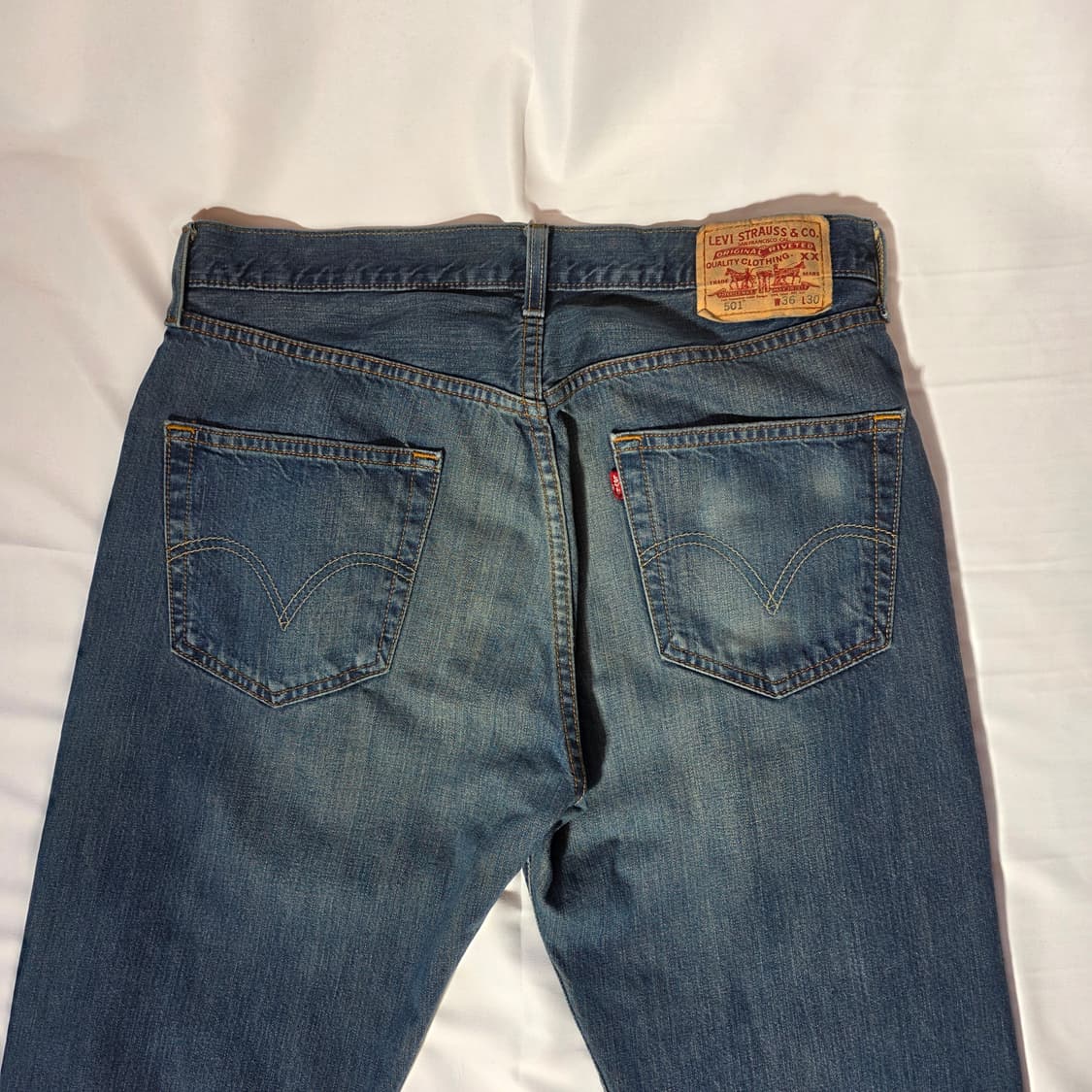 [W36L30]00s 리바이스 LEVIS 501 데님팬츠 상품이미지8