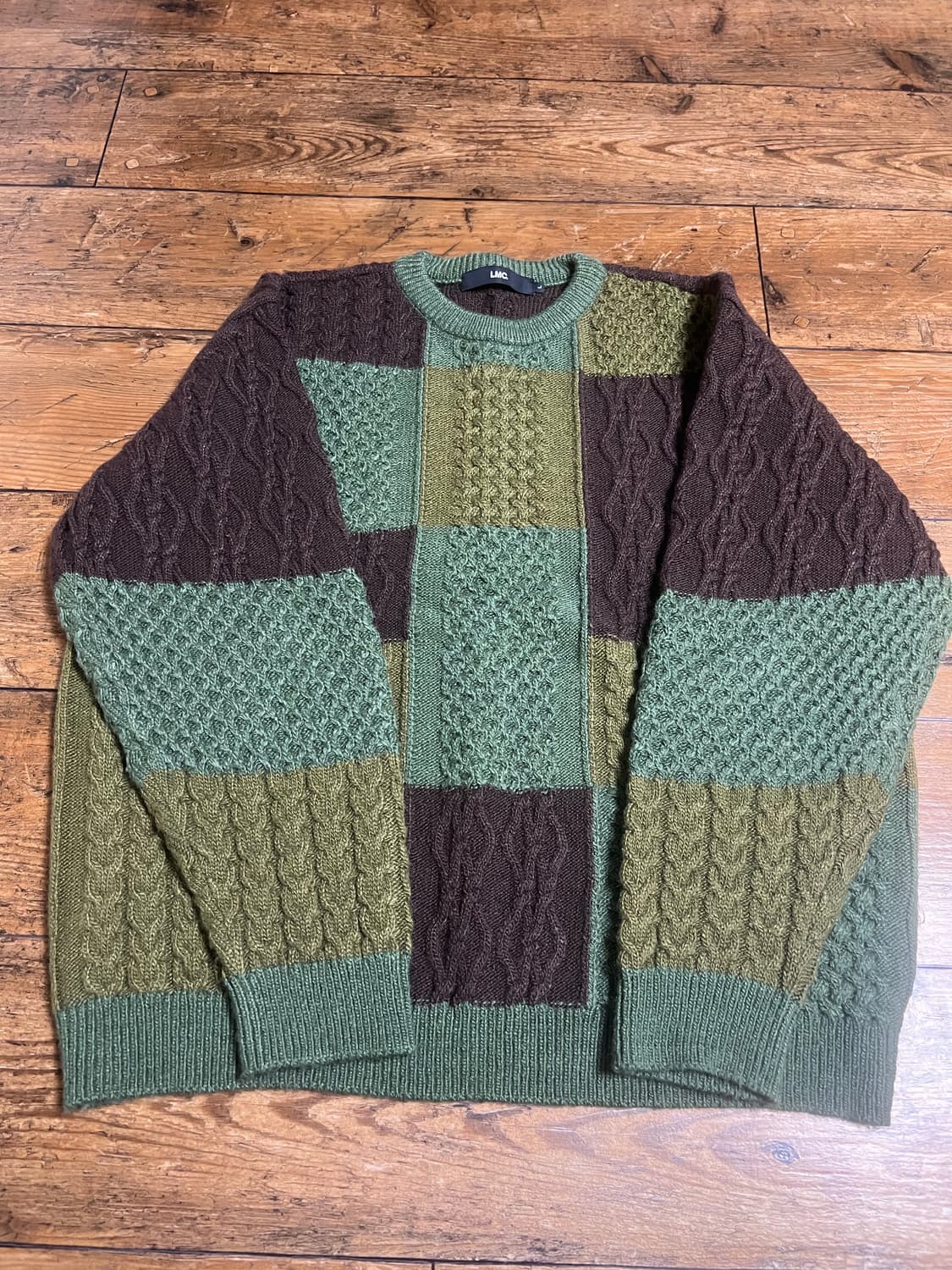 엘엠씨 니트 L LMC MULTI CABLE KNIT SWEATER kh 상품이미지1