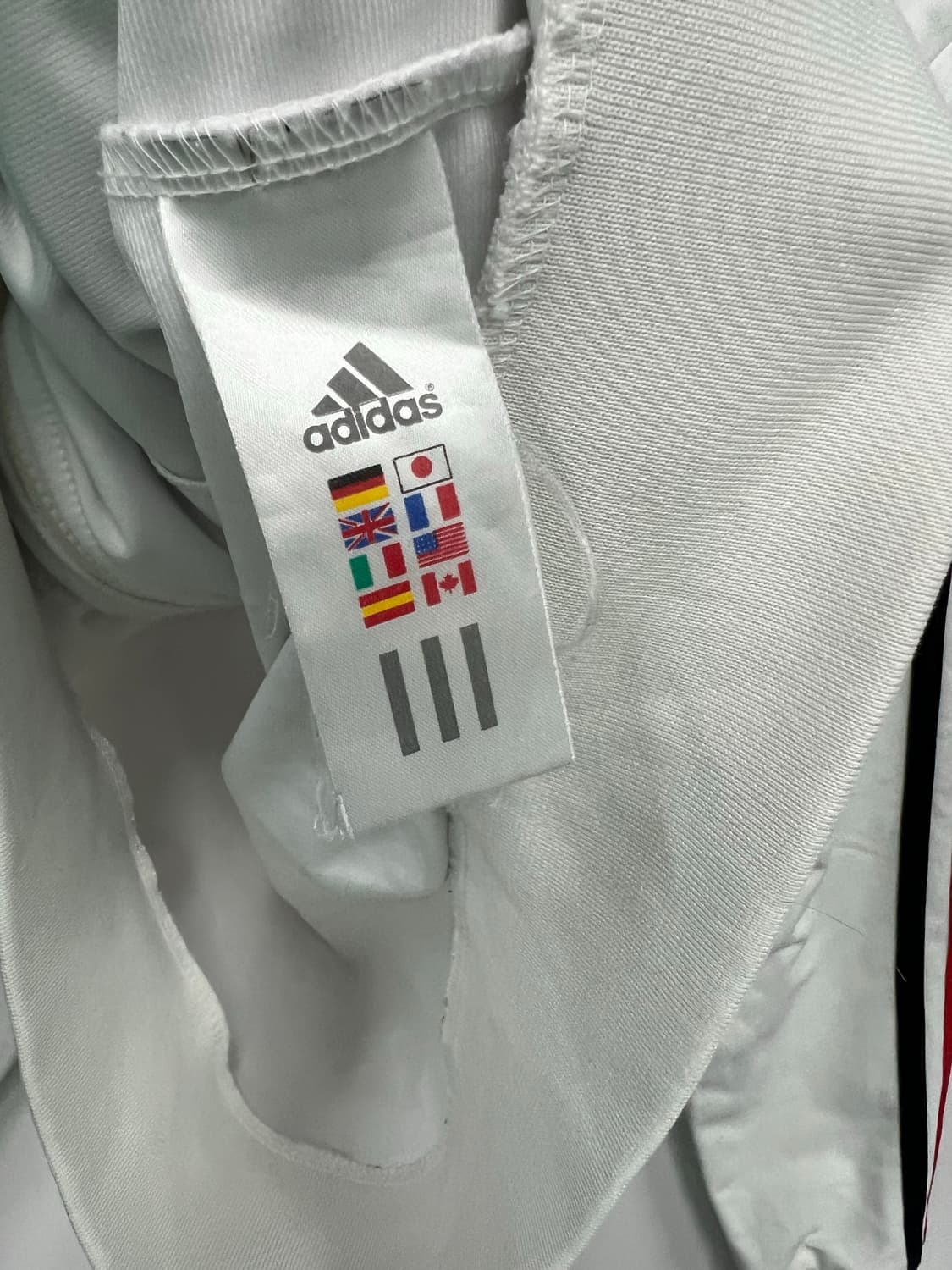 아디다스 화이트 져지  상품이미지3