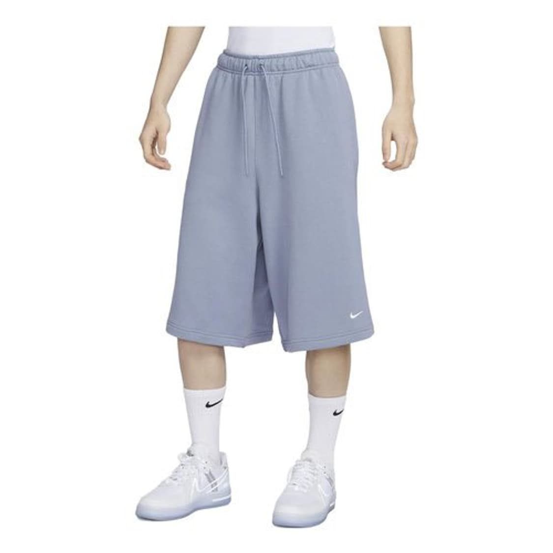 M 나이키 서카 프렌치 테리 와이드 스웻 쇼츠 반바지 상품이미지1