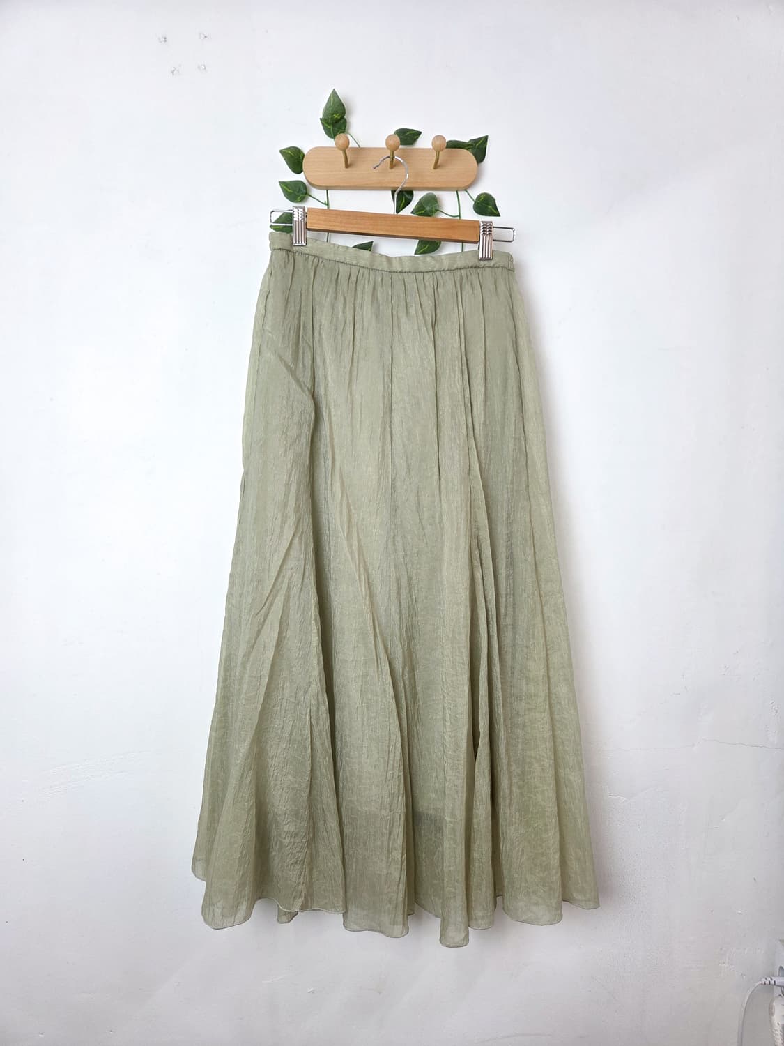 여리핏 그리너리 롱스커트 상품이미지1