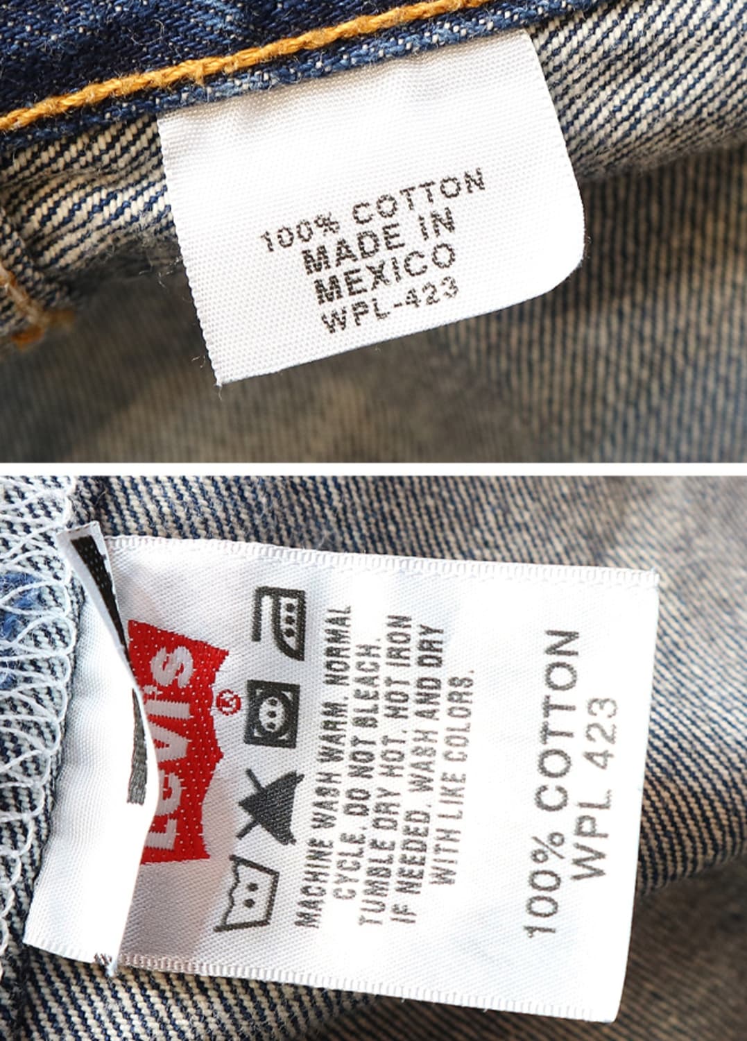 멕시코 메이드 07s levis 리바이스 501 데님  32 상품이미지9