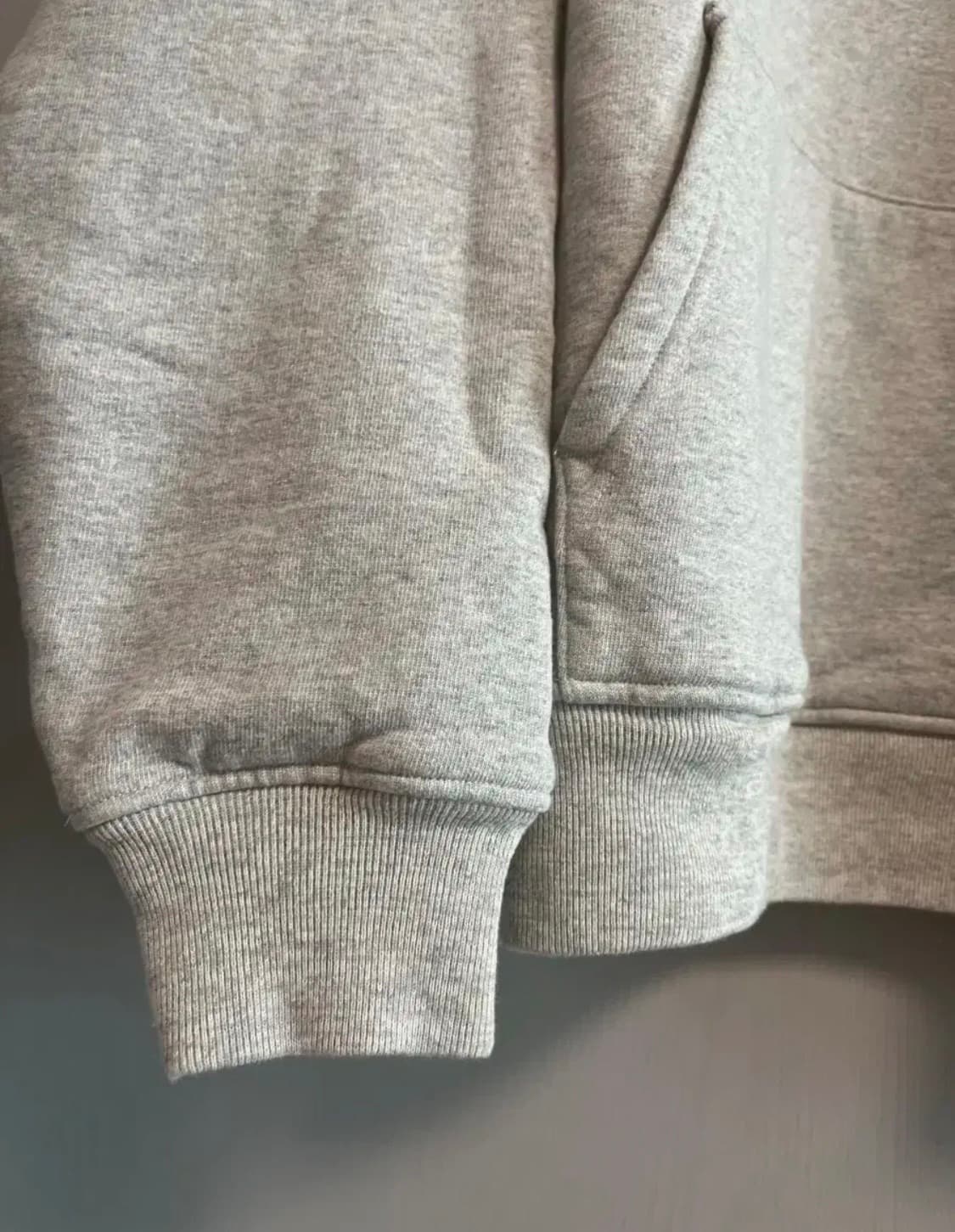 [3] 코모리 헤더그레이 후드 파카 3  상품이미지5