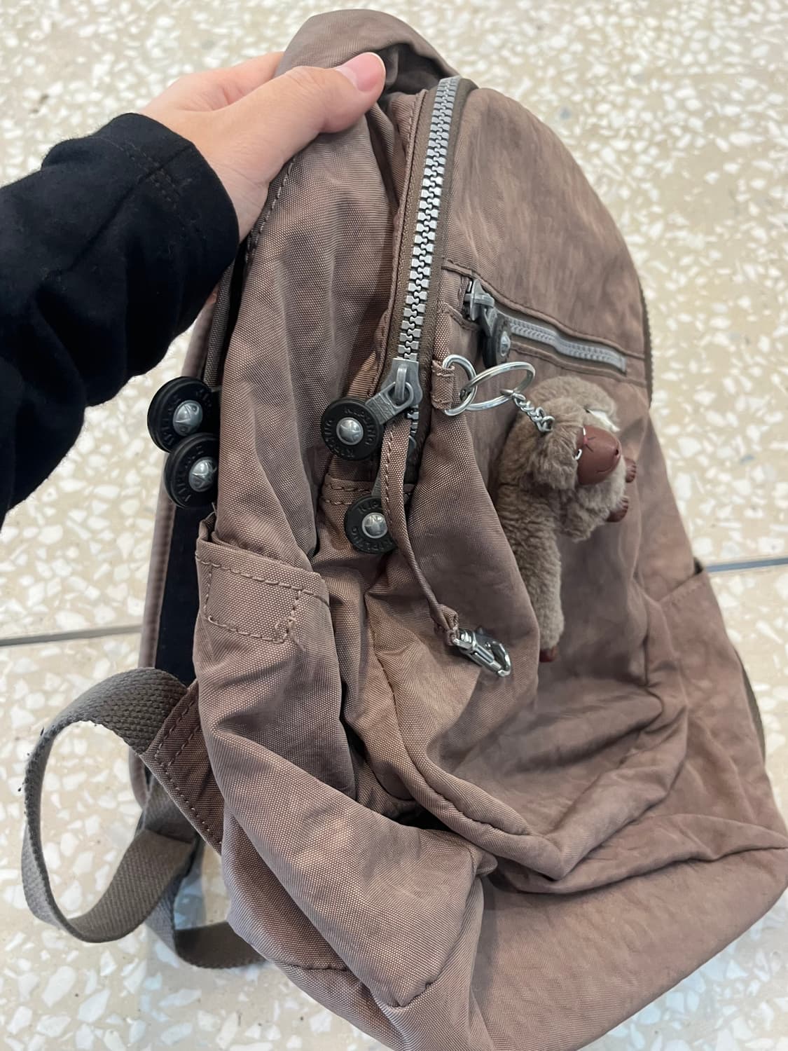 Kipling Cocoa Dust Backpack 상품이미지4