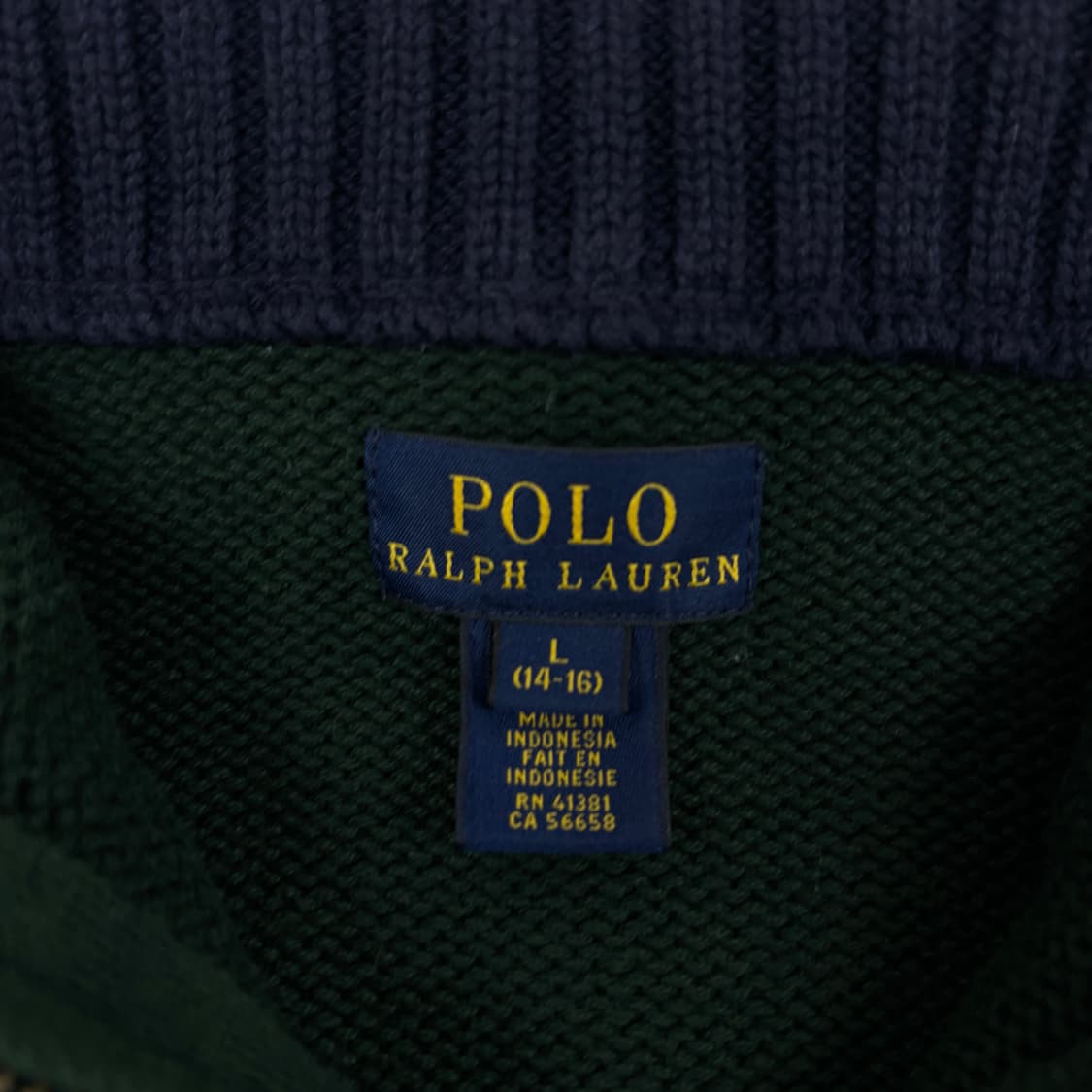 폴로 빅포니 반집업 니트  상품이미지6