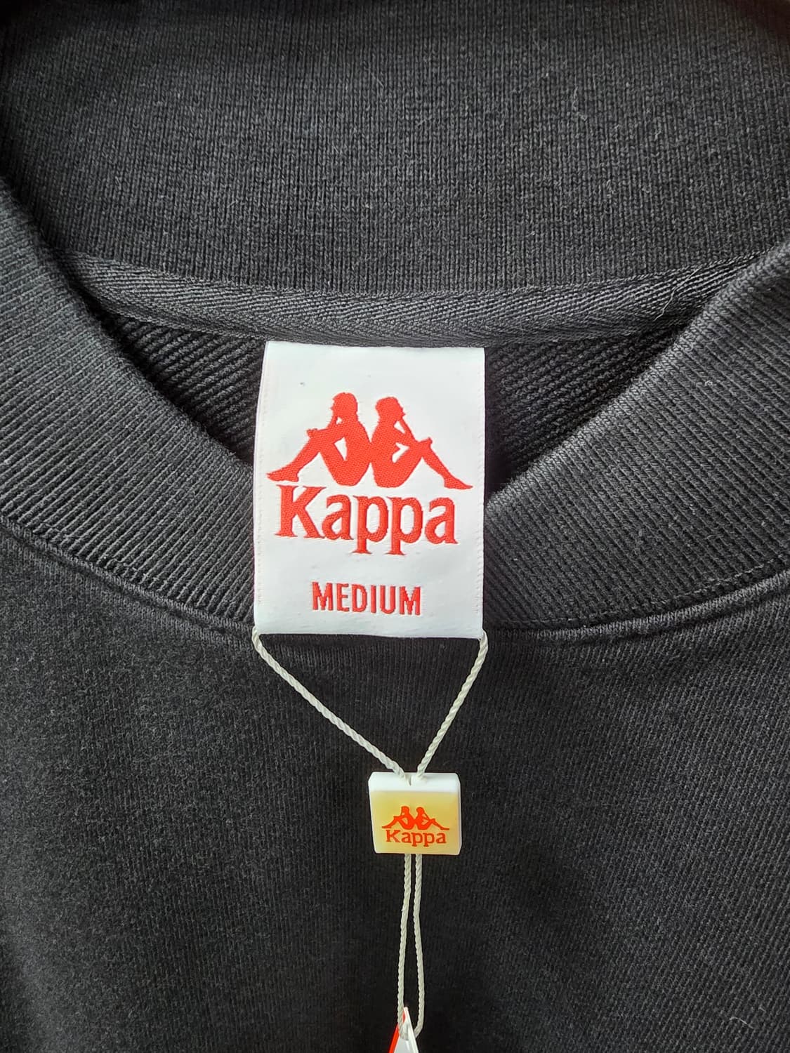 카파 블랙 크롭 맨투맨 (1416) 상품이미지3