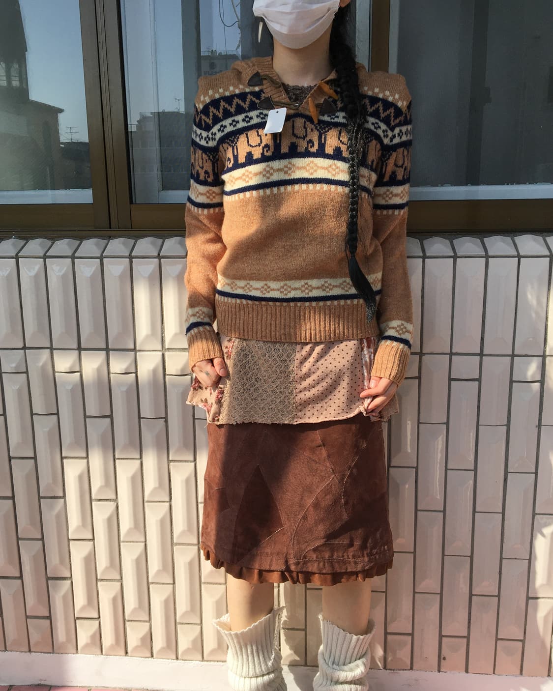 Nomadic mood knit hood 상품이미지1