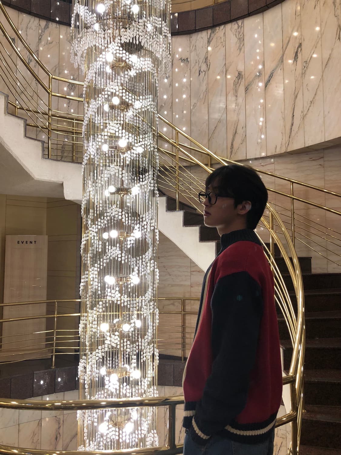 타미힐피거 니트집업 (red) XL 상품이미지4