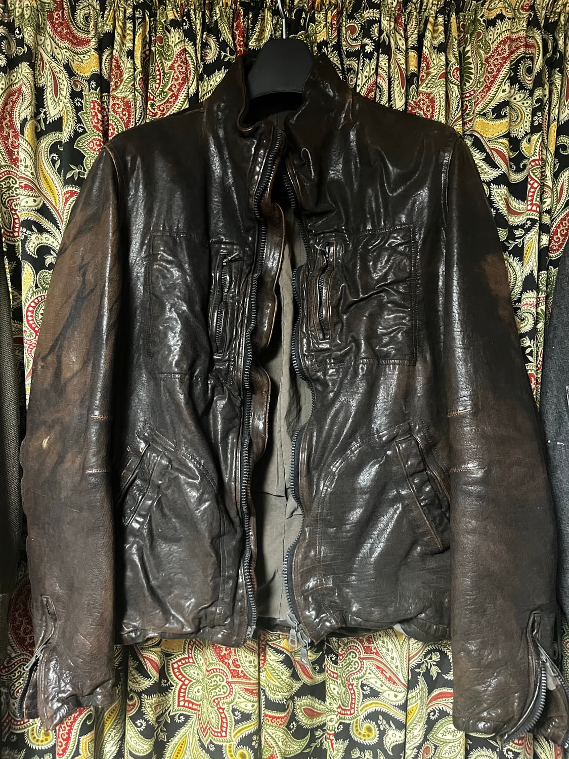 JP L) Backlash 이사무 타카야마 레더 자켓 백래쉬 백래시 상품이미지1