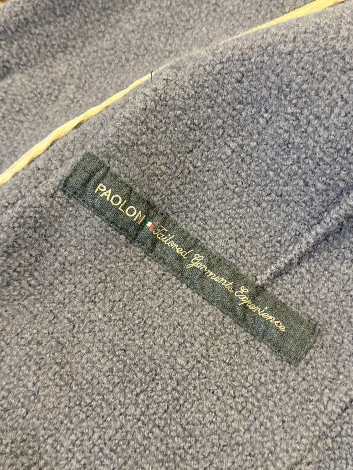 파올리니 니트 패브릭 코트 100 상품이미지8