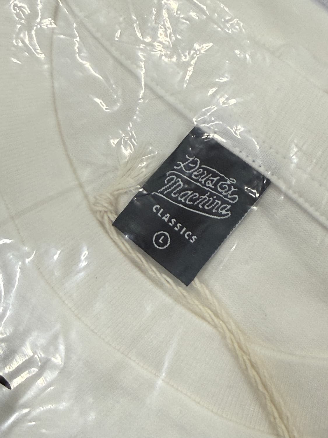 [새상품]Deus데우스 긴팔 롱슬리브 흰색 새상품 L 상품이미지5